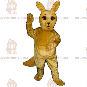 Disfraz de mascota canguro de pestañas largas BIGGYMONKEY™ -