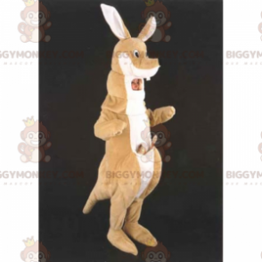 Kangoeroe BIGGYMONKEY™ mascottekostuum met zak - Biggymonkey.com