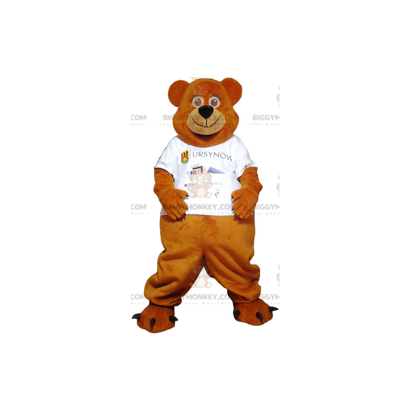 Costume de mascotte BIGGYMONKEY™ de kangourou joueur de tennis