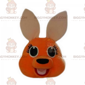 Costume da mascotte canguro arancione BIGGYMONKEY™ -