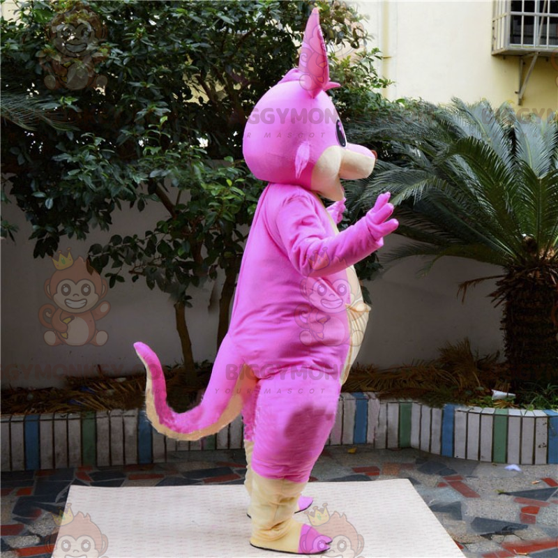 Kostium maskotka różowy kangur BIGGYMONKEY™ - Biggymonkey.com