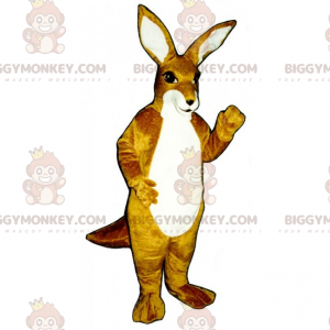 Costume da mascotte canguro sorridente BIGGYMONKEY™ -