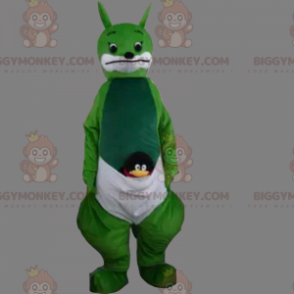 Costume da mascotte canguro verde BIGGYMONKEY™ - Biggymonkey.com