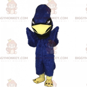 Jungle BIGGYMONKEY™ mascottekostuum - blauwe papegaai -