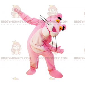 Costume de mascotte BIGGYMONKEY™ de la Panthère Rose -