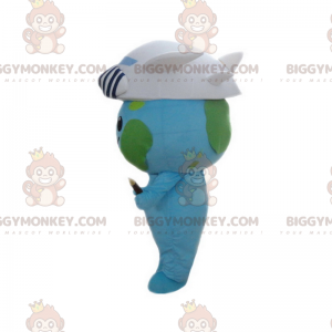 Earth BIGGYMONKEY™ maskottiasu lentokonehatulla -