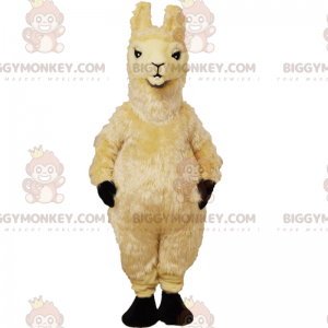 Beige lama BIGGYMONKEY™ maskotkostume - Biggymonkey.com