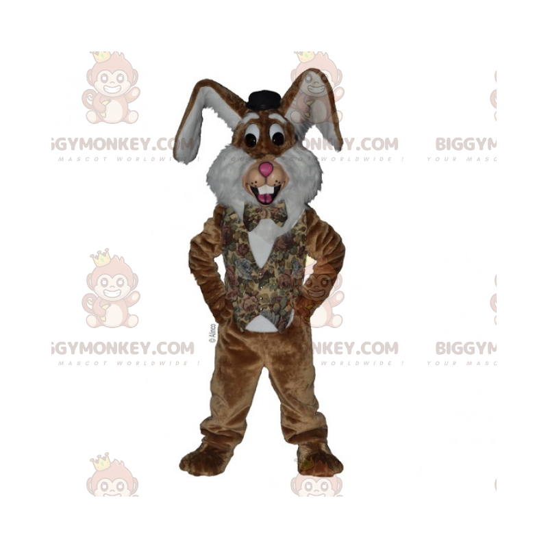 Big Eared Bunny BIGGYMONKEY™ Maskotdräkt - BiggyMonkey maskot