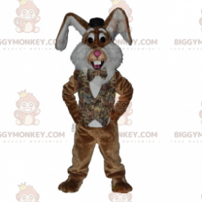 Costume da mascotte coniglietto dalle orecchie grandi