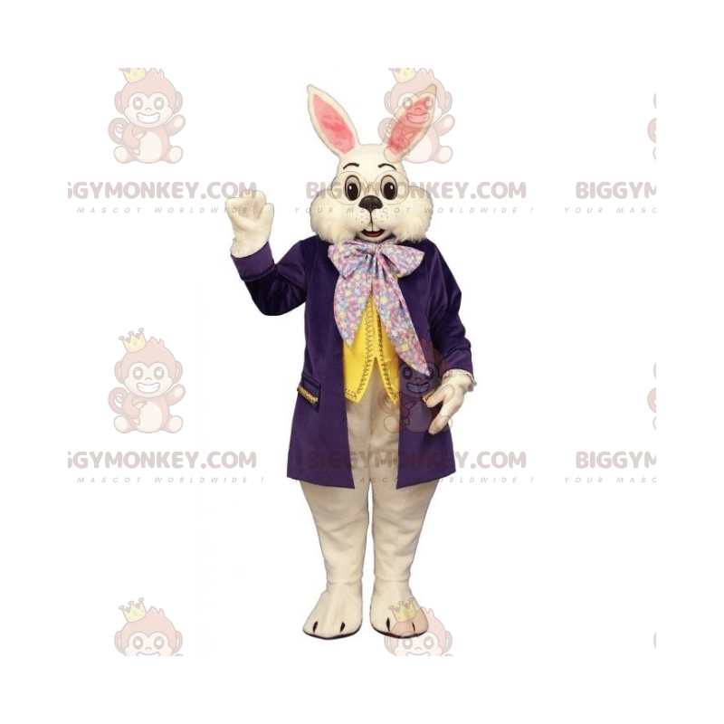 Alice i Eventyrland White Rabbit BIGGYMONKEY™ maskotkostume -