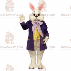 Alice i Underlandet White Rabbit BIGGYMONKEY™ maskotdräkt -