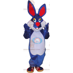 Blue Rabbit BIGGYMONKEY™ Maskotdräkt - BiggyMonkey maskot