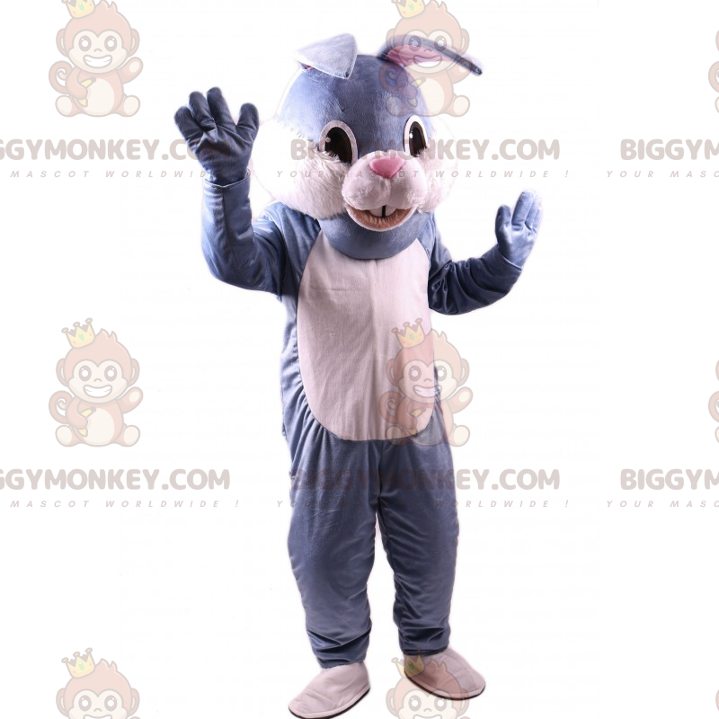 Blauw konijn BIGGYMONKEY™ mascottekostuum - Biggymonkey.com