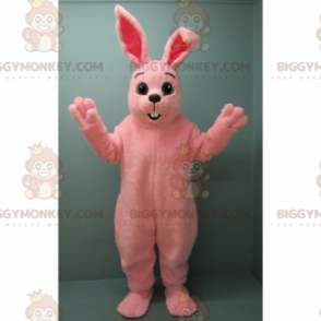 Fantasia de mascote de coelho rosa BIGGYMONKEY™ –