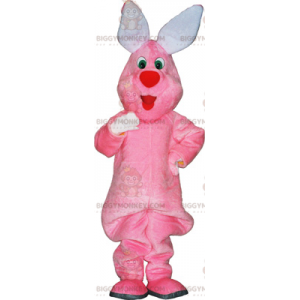 Plys Pink Bunny BIGGYMONKEY™ maskotkostume - Biggymonkey.com