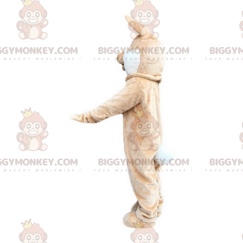 Kostium maskotka uśmiechnięty króliczek BIGGYMONKEY™ -