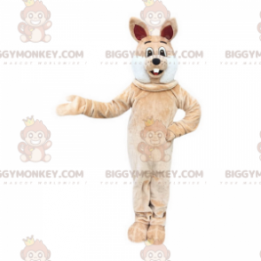 Costume da mascotte coniglietto sorridente BIGGYMONKEY™ -