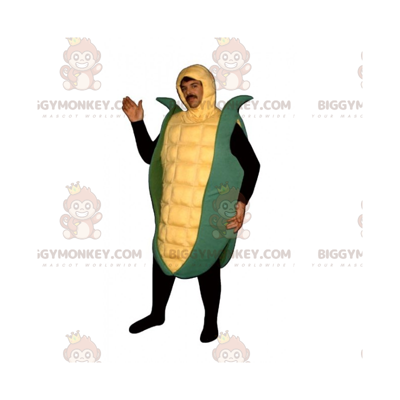 Zeleninový kostým maskota BIGGYMONKEY™ – klas – Biggymonkey.com