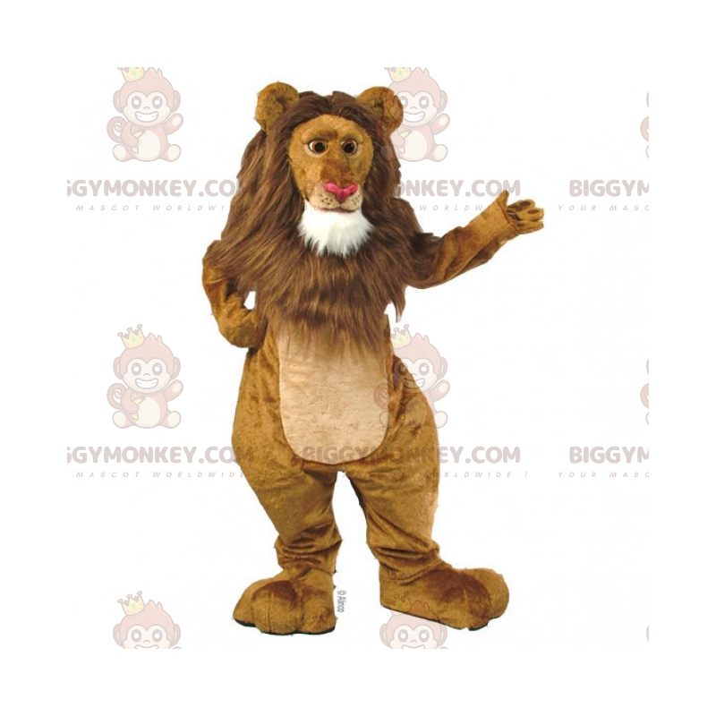 Big Mane Lion BIGGYMONKEY™ maskotkostume - Biggymonkey.com