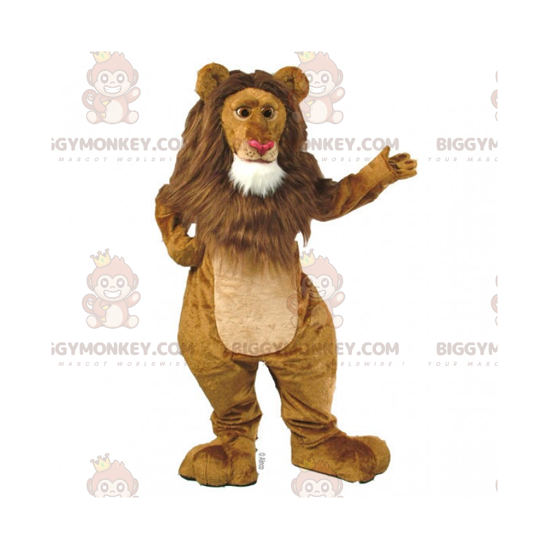 Στολή μασκότ Big Mane Lion BIGGYMONKEY™ - Biggymonkey.com
