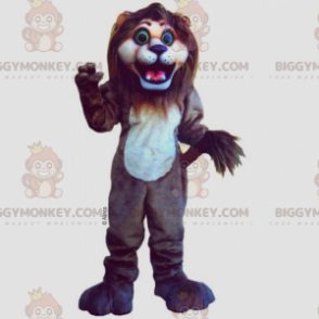 Costume de mascotte BIGGYMONKEY™ de lion au x grandes pattes -