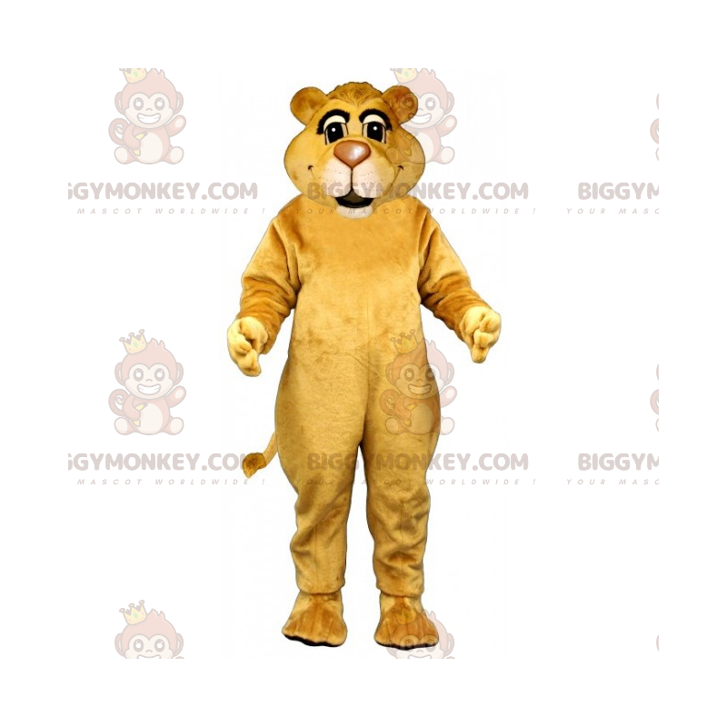 Costume de mascotte BIGGYMONKEY™ de lion aux petites oreilles -