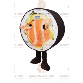 BIGGYMONKEY™ Costume da mascotte di leone in tenuta da karate -