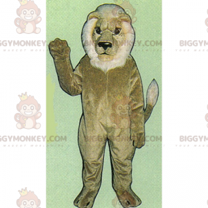 Costume de mascotte BIGGYMONKEY™ de lion sage - Biggymonkey.com
