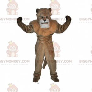 Costume da mascotte Leone senza uomo BIGGYMONKEY™ -