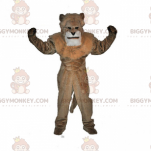 Traje de mascote de leão sem juba BIGGYMONKEY™ – Biggymonkey.com