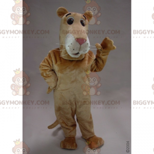 BIGGYMONKEY™ maskotdräkt för lejoninna med lång nos -