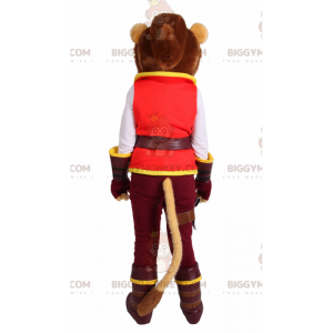 Costume da mascotte Leonessa BIGGYMONKEY™ con completo da