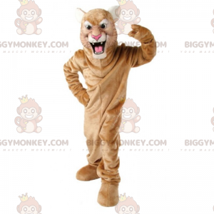 Costume da mascotte Leonessa arrabbiata BIGGYMONKEY™ -