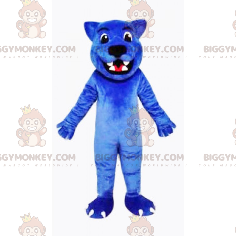 Blauwe wolf BIGGYMONKEY™ mascottekostuum - Biggymonkey.com