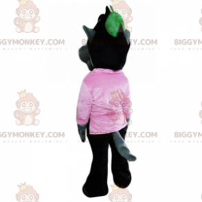 Costume de mascotte BIGGYMONKEY™ de Loup en pantalon -