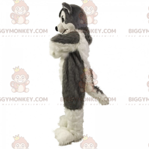 Στολή μασκότ Grey Wolf BIGGYMONKEY™ - Biggymonkey.com