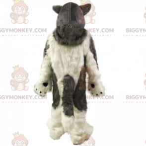 Harmaa susi BIGGYMONKEY™ maskottiasu - Biggymonkey.com