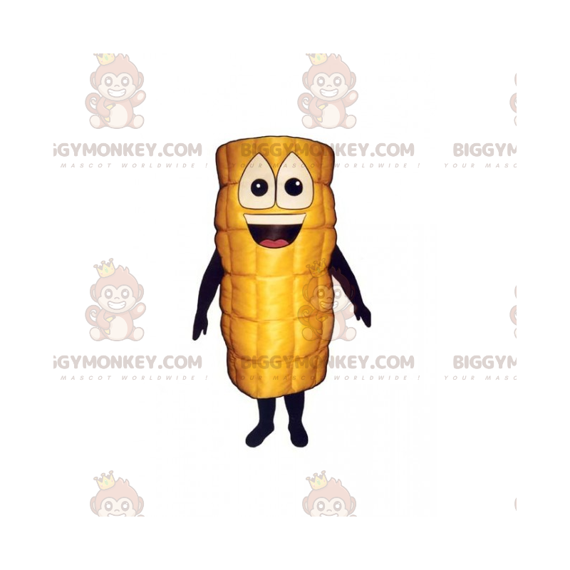 Lächelnd aber BIGGYMONKEY™ Maskottchen-Kostüm - Biggymonkey.com