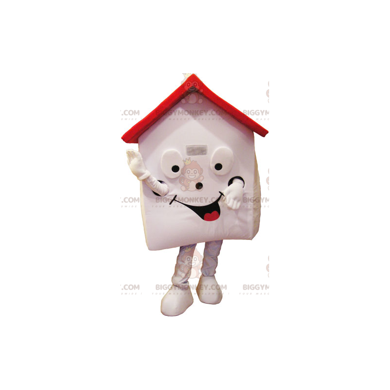 BIGGYMONKEY™ Disfraz de mascota de la casa de juegos Red Roof -