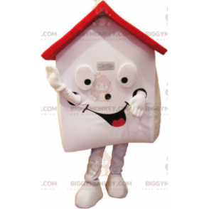 BIGGYMONKEY™ Disfraz de mascota de la casa de juegos Red Roof -