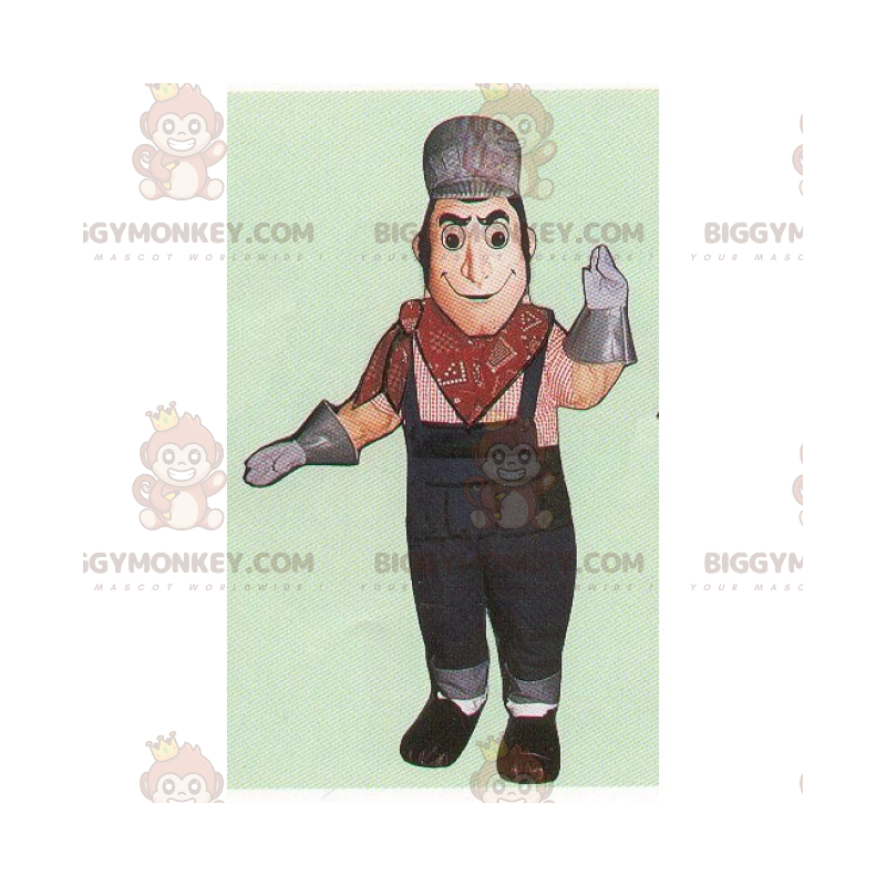 Costume de mascotte BIGGYMONKEY™ de mécanicien - Biggymonkey.com