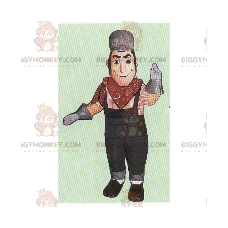 Mechanic BIGGYMONKEY™ Mascot Costume - Biggymonkey.com