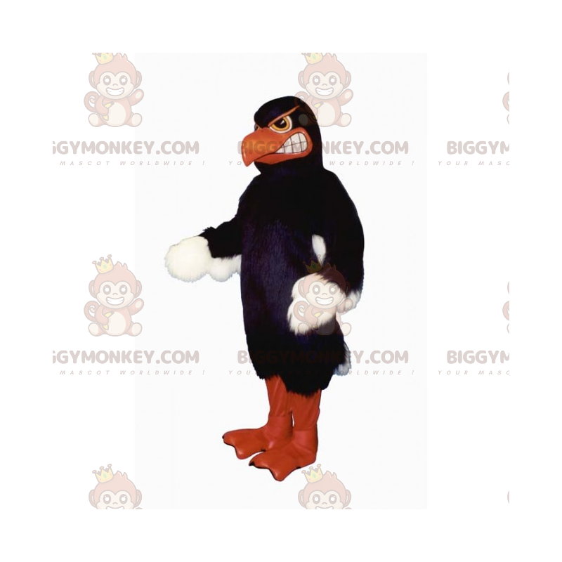 Costume da mascotte BIGGYMONKEY™ dell'Aquila Nera -