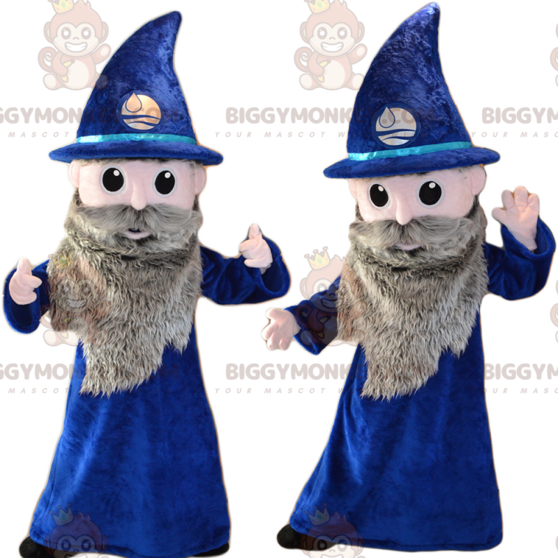 Merlijn de tovenaar BIGGYMONKEY™ mascottekostuum -