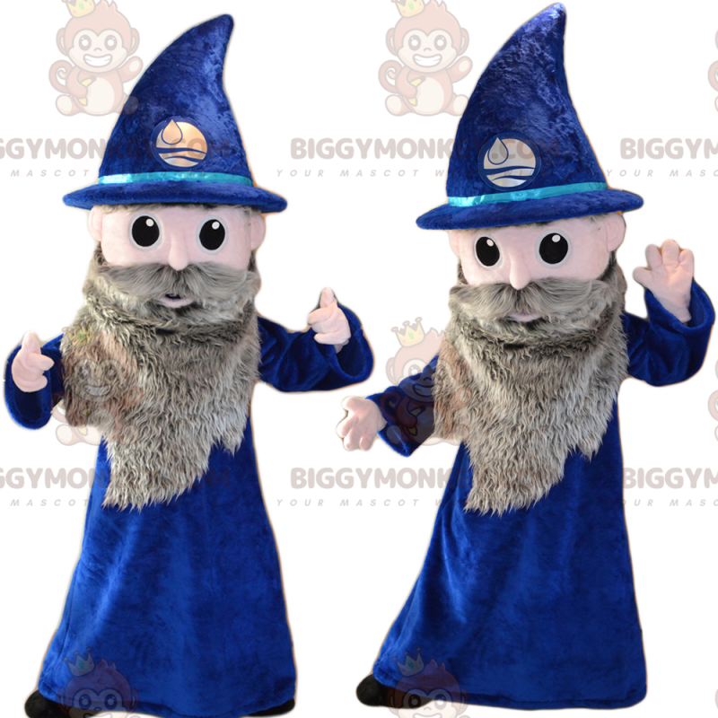 Merlin the Wizard BIGGYMONKEY™ maskotkostume - Biggymonkey.com
