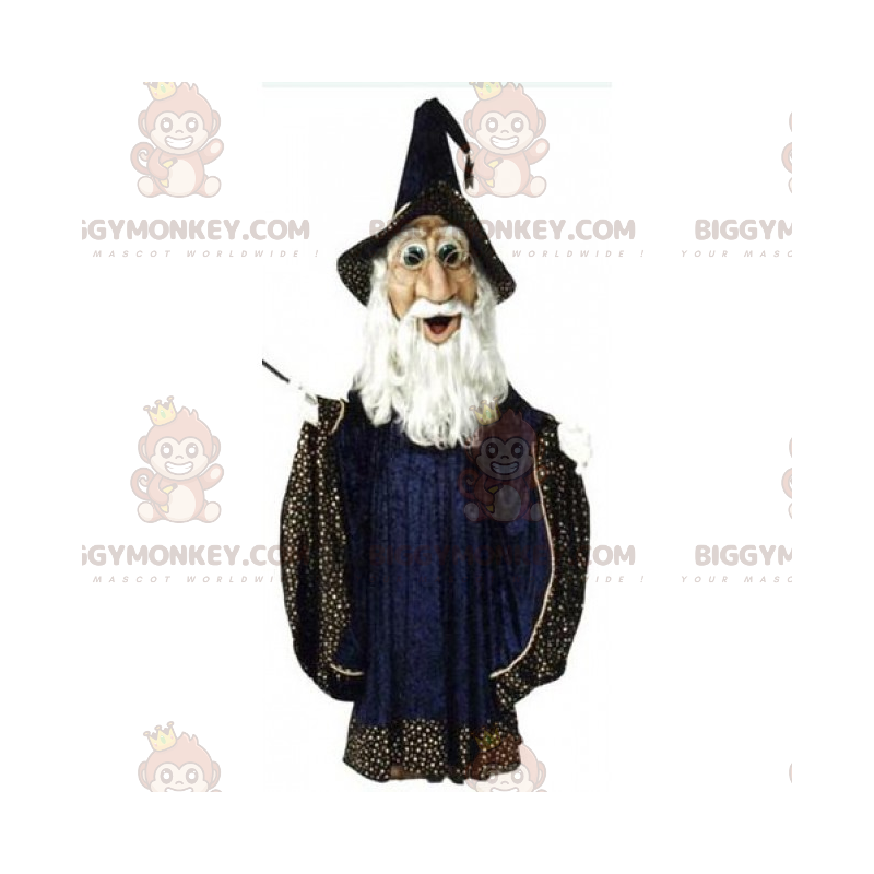 Kostým maskota Merlin the Wizard BIGGYMONKEY™ – Biggymonkey.com