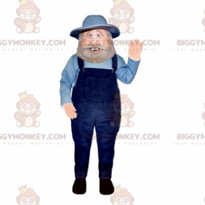 Costume de mascotte BIGGYMONKEY™ de métier - Agriculteur -