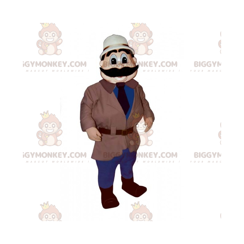 Costume da mascotte BIGGYMONKEY™ di professione - Avventuriero