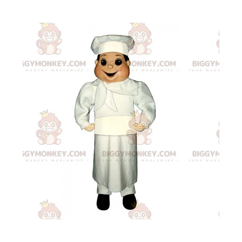 Profesní kostým maskota BIGGYMONKEY™ – šéfkuchař –