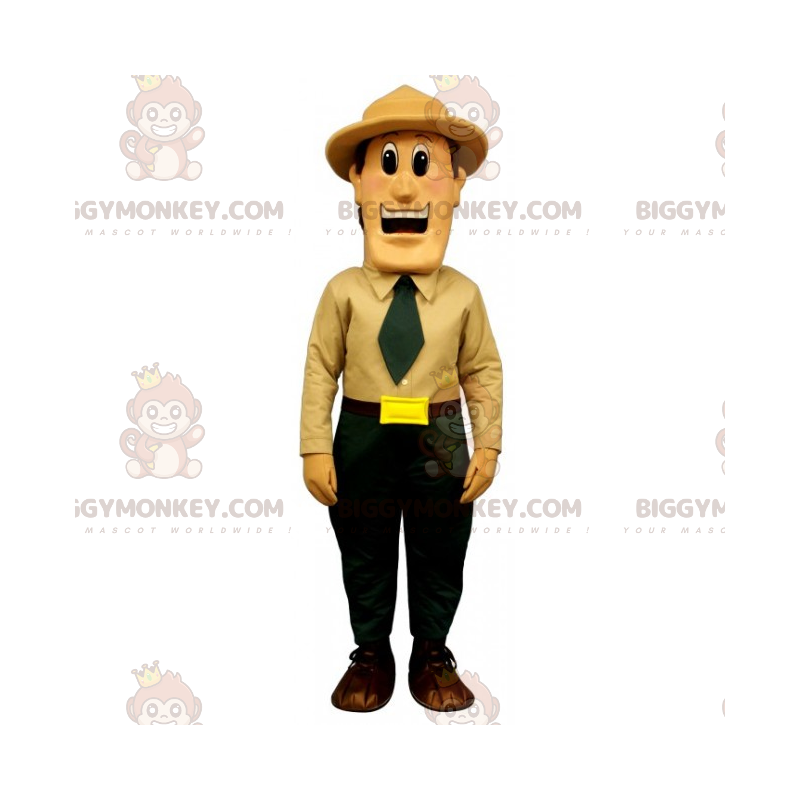 Costume de mascotte BIGGYMONKEY™ de métier - Garde forestier -